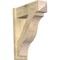 Ekena Millwork Funston Rough Sawn Arts and Crafts Outlooker, Douglas Fir, 8"W x 26"D x 30"H OUT08X26X30FST03RDF - alternate 1